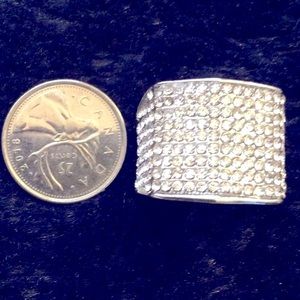 925 STERLING SILVER BLING RING Men/Unisex Engagement Cocktail Ring